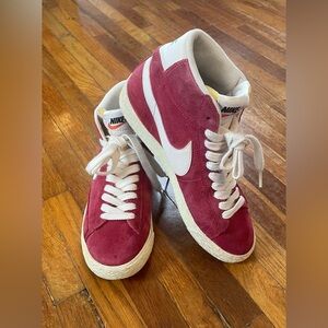 NIKE Blazer high sneaker suede pink